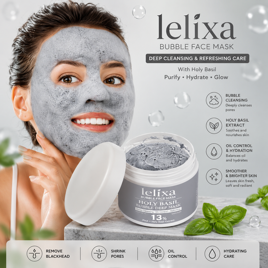Lelixa bubble face mask